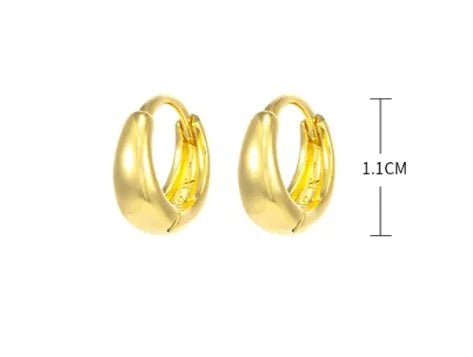 Gilded Hoops - Merlani