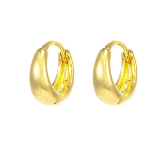 Gilded Hoops - Merlani