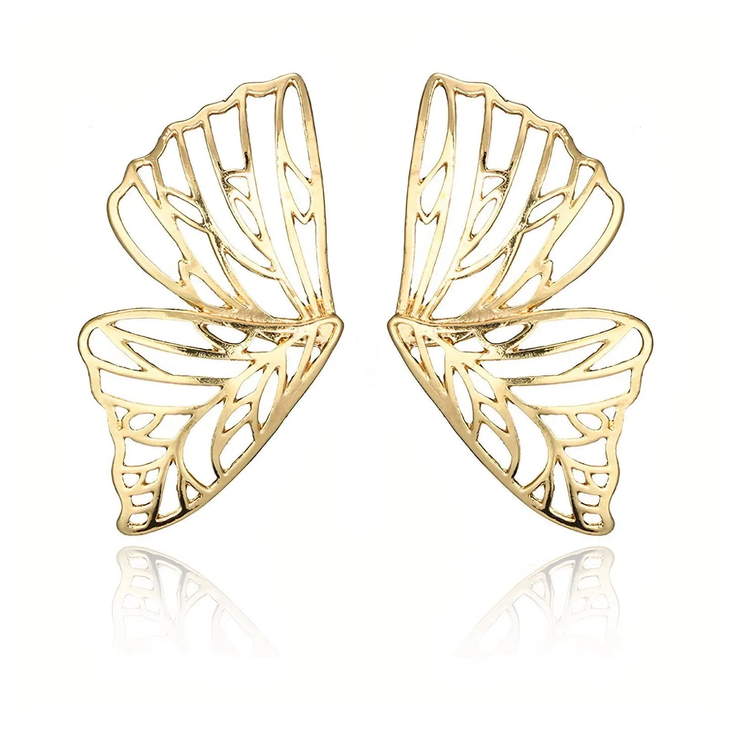 Butterfly - Silver Earrings - Merlani