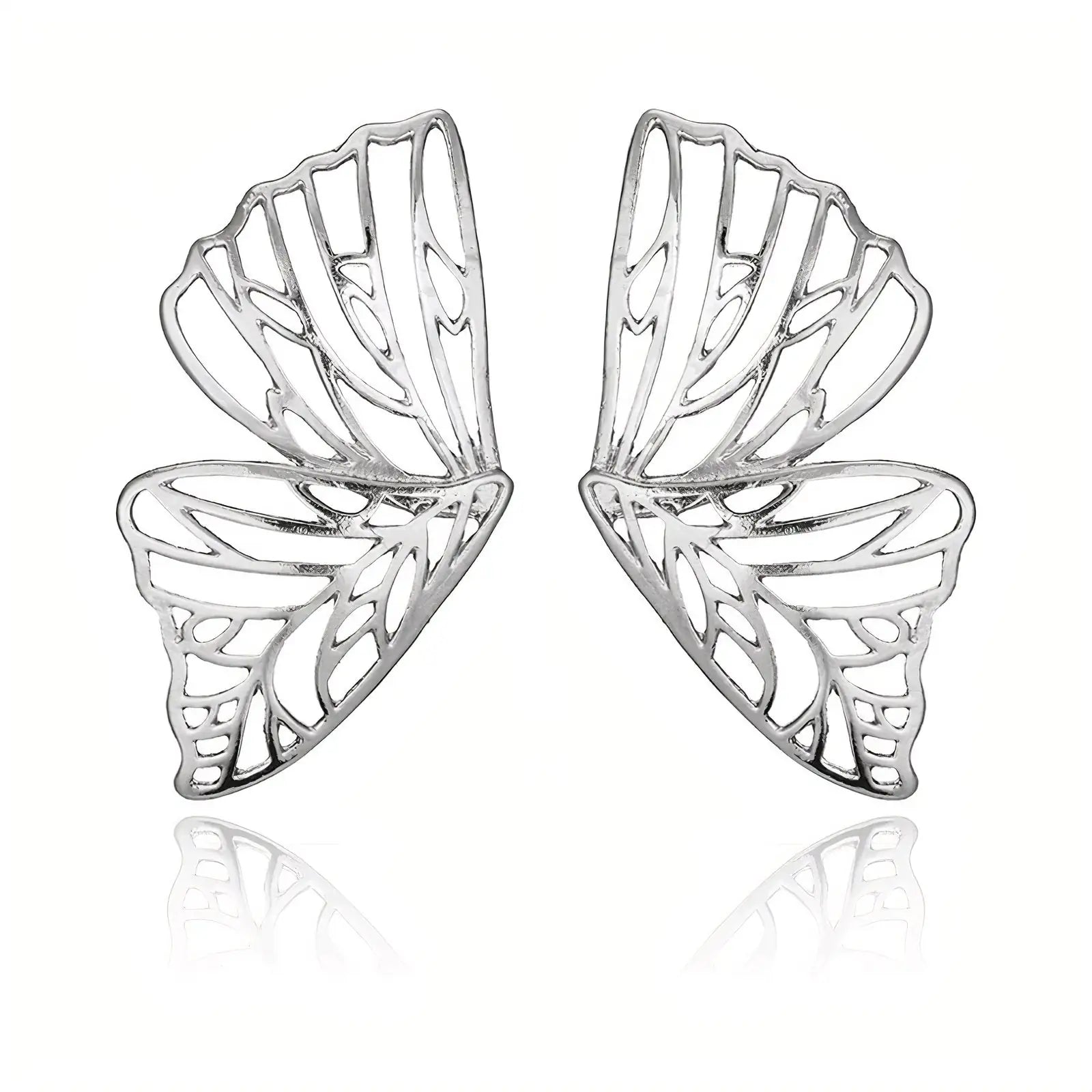 Butterfly - Silver Earrings - Merlani