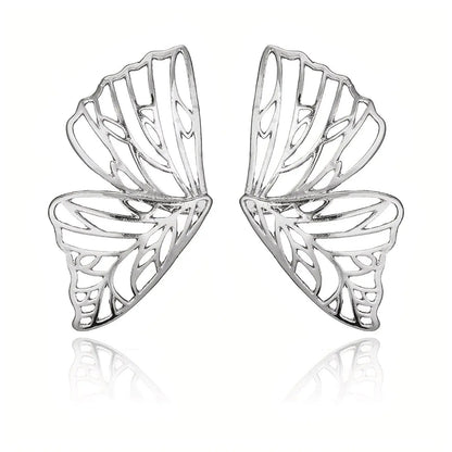 Butterfly - Silver Earrings - Merlani