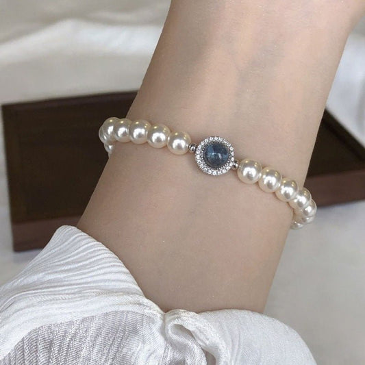French Vintage Style Pearl Bracelet - Merlani