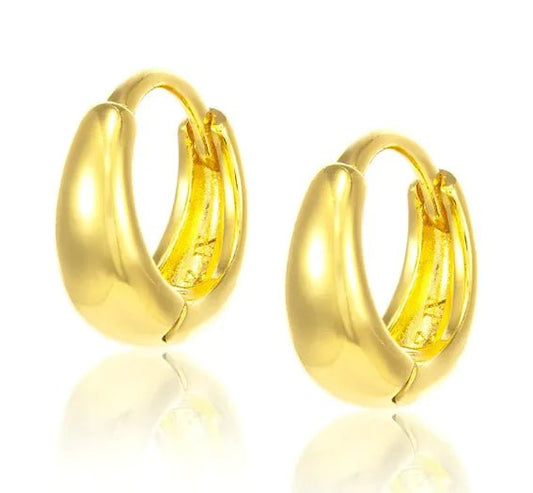 Gilded Hoops - Merlani