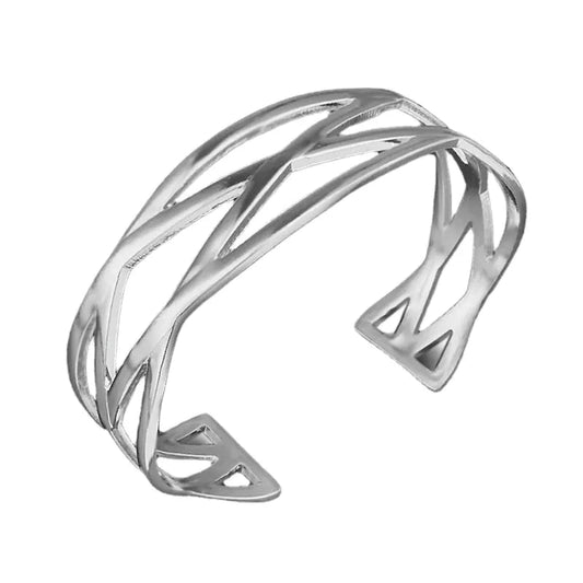 Silver Plated Cross Bracelet - Trend Jewelry - Merlani